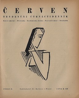 Václav Špála (1885 - 1946) - Červen. Ročník 1 (1918-1919) / přílohy Josef Čapek, Vlastislav Hofman, Pravoslav Kotík, Bohumil Kubišta, Václav Špála, Karel Teige, Alois Wachsman a Jan Zrzavý