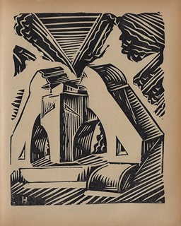 Václav Špála (1885 - 1946) - Červen. Ročník 1 (1918-1919) / přílohy Josef Čapek, Vlastislav Hofman, Pravoslav Kotík, Bohumil Kubišta, Václav Špála, Karel Teige, Alois Wachsman a Jan Zrzavý