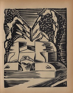 Václav Špála (1885 - 1946) - Červen. Ročník 1 (1918-1919) / přílohy Josef Čapek, Vlastislav Hofman, Pravoslav Kotík, Bohumil Kubišta, Václav Špála, Karel Teige, Alois Wachsman a Jan Zrzavý