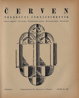 Václav Špála (1885 - 1946) - Červen. Ročník 1 (1918-1919) / přílohy Josef Čapek, Vlastislav Hofman, Pravoslav Kotík, Bohumil Kubišta, Václav Špála, Karel Teige, Alois Wachsman a Jan Zrzavý