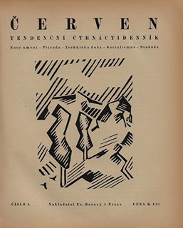 Václav Špála (1885 - 1946) - Červen. Ročník 1 (1918-1919) / přílohy Josef Čapek, Vlastislav Hofman, Pravoslav Kotík, Bohumil Kubišta, Václav Špála, Karel Teige, Alois Wachsman a Jan Zrzavý