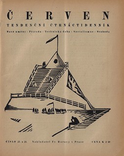 Václav Špála (1885 - 1946) - Červen. Ročník 1 (1918-1919) / přílohy Josef Čapek, Vlastislav Hofman, Pravoslav Kotík, Bohumil Kubišta, Václav Špála, Karel Teige, Alois Wachsman a Jan Zrzavý