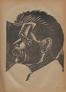 Václav Špála (1885 - 1946) - Červen. Ročník II. (1919-1920) / linoleum Josef Čapek, Václav Špála, Vlastislav Hofman a J. Rykr