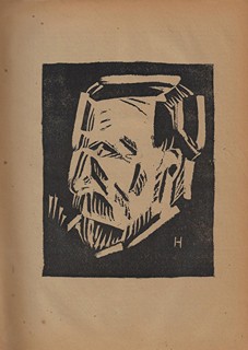 Václav Špála (1885 - 1946) - Červen. Ročník II. (1919-1920) / linoleum Josef Čapek, Václav Špála, Vlastislav Hofman a J. Rykr
