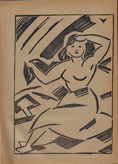 Václav Špála (1885 - 1946) - Červen. Ročník II. (1919-1920) / linoleum Josef Čapek, Václav Špála, Vlastislav Hofman a J. Rykr
