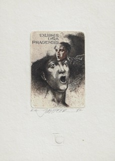 Jiří Sozanský (1946) - Ex libris Lyry Pragensis