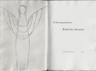 Karel Svolinský (1896 - 1986) - Z korespondence Bedřicha Smetany / mědirytiny Karel Svolinský