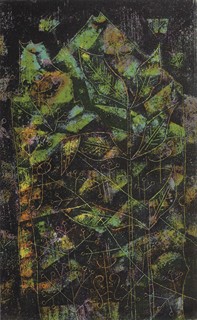 Zdeněk Sklenář (1910 - 1986) - Drak z černé tůně / Po Ťü-i ; litografie Zdeněk Sklenář