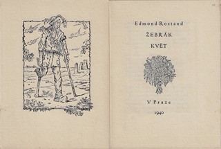 Jan Konůpek (1883 - 1950) - Žebrák Květ / Edmond Rostand ; vyzdobil Jan Konůpek