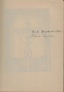 Bohuslav Reynek (1892 - 1971) - podpis - Moudrost / Paul Verlaine ; přeložil Bohuslav Reynek