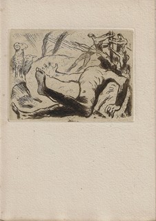Jan Konůpek (1883 - 1950) - podpis - Příběhy Odysseovy / lepty Jan Konůpek ; písmo Oldřich Menhart