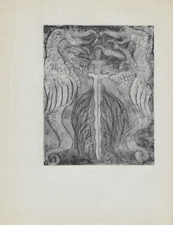 Emil Filla (1882 - 1953) - podpis - Torso naděje / František Halas ; lepty Emil Filla