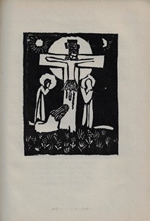 Bohuslav Reynek (1892 - 1971) - podpis - Poesie. Sešit první / linoryt Bohuslav Reynek