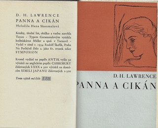 Toyen (1902 - 1980) - Panna a cikán / David Herbert Lawrence ; úprava Toyen