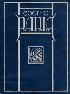 Rudolf Michalík (1901 - 1993) - podpis - Paria / Johann Wolfgang von Goethe ; úprava Rudolf Michalik