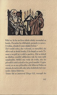 Josef Florian (1873 - 1941) - podpis - Legenda o Cidu Campeadorovi / Alexandre Arnoux ; přeložil Josef Florian