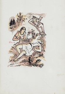 Josef Hodek (1888 - 1973) - Zlatý kolovrat / Karel Jaromír Erben ; dřevoryty Josef Hodek