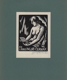 Josef Hodek (1888 - 1973) - Ex libris Josefa Hodka