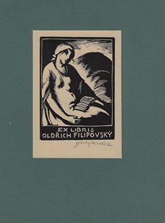 Josef Hodek (1888 - 1973) - Ex libris Josefa Hodka