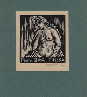 Josef Hodek (1888 - 1973) - Ex libris Josefa Hodka