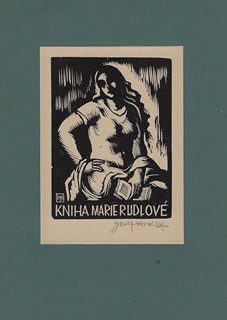 Josef Hodek (1888 - 1973) - Ex libris Josefa Hodka