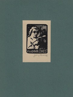 Josef Hodek (1888 - 1973) - Ex libris Josefa Hodka