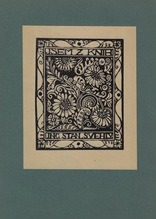 Josef Hodek (1888 - 1973) - Soubor knižních značek Josefa Hodka