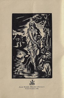 Josef Hodek (1888 - 1973) - Veraikon. Ročník XII., sešit 3. (1926) / dřevoryty Josef Hodek, Helena Bochořávková-Dittrichová, Anna Macková