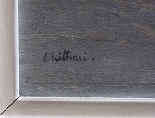 Antonín Chittussi (1847 - 1891) - Na větrníku / Antonín Chittussi