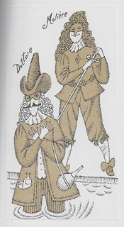 Adolf Born (1930 - 2016) - J.B. Molière : Molière a lékaři / Jaromír Tesař ; litografie Adolf Born