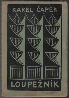 Karel Čapek (1890 - 1938) - podpis - Loupežník / Karel Čapek