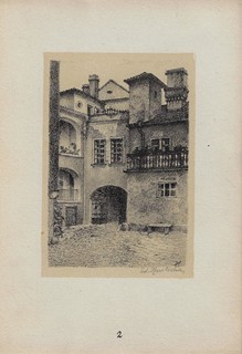 Eduard Hnilička (1887 - 1967) - Staropražské dvorky. I / Eduard Hnilička