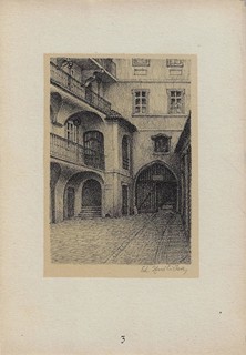 Eduard Hnilička (1887 - 1967) - Staropražské dvorky. I / Eduard Hnilička