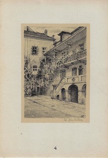 Eduard Hnilička (1887 - 1967) - Staropražské dvorky. I / Eduard Hnilička