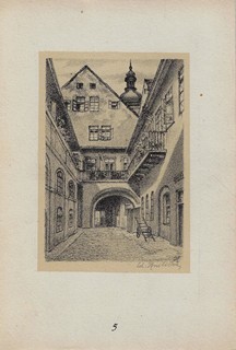 Eduard Hnilička (1887 - 1967) - Staropražské dvorky. I / Eduard Hnilička