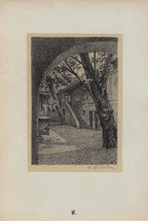 Eduard Hnilička (1887 - 1967) - Staropražské dvorky. I / Eduard Hnilička