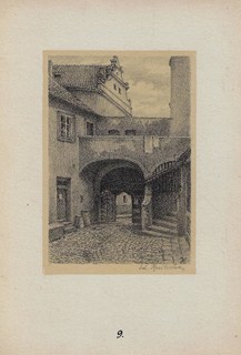 Eduard Hnilička (1887 - 1967) - Staropražské dvorky. I / Eduard Hnilička