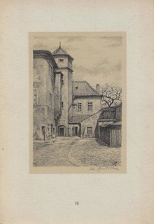 Eduard Hnilička (1887 - 1967) - Staropražské dvorky. I / Eduard Hnilička