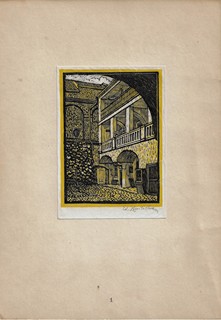 Eduard Hnilička (1887 - 1967) - Staropražské dvorky. II / Eduard Hnilička