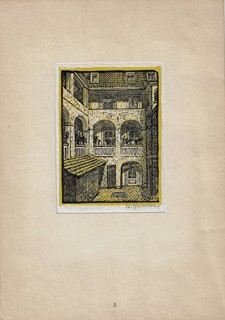 Eduard Hnilička (1887 - 1967) - Staropražské dvorky. II / Eduard Hnilička