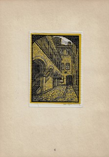 Eduard Hnilička (1887 - 1967) - Staropražské dvorky. II / Eduard Hnilička