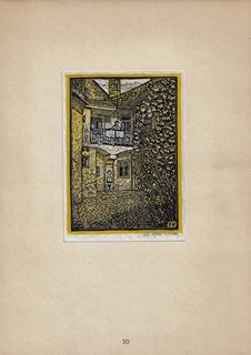 Eduard Hnilička (1887 - 1967) - Staropražské dvorky. II / Eduard Hnilička