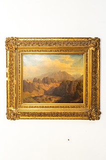 Maximilian Joseph Haushofer (1811 - 1866) - Romantická horská krajina
