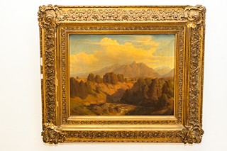 Maximilian Joseph Haushofer (1811 - 1866) - Romantická horská krajina
