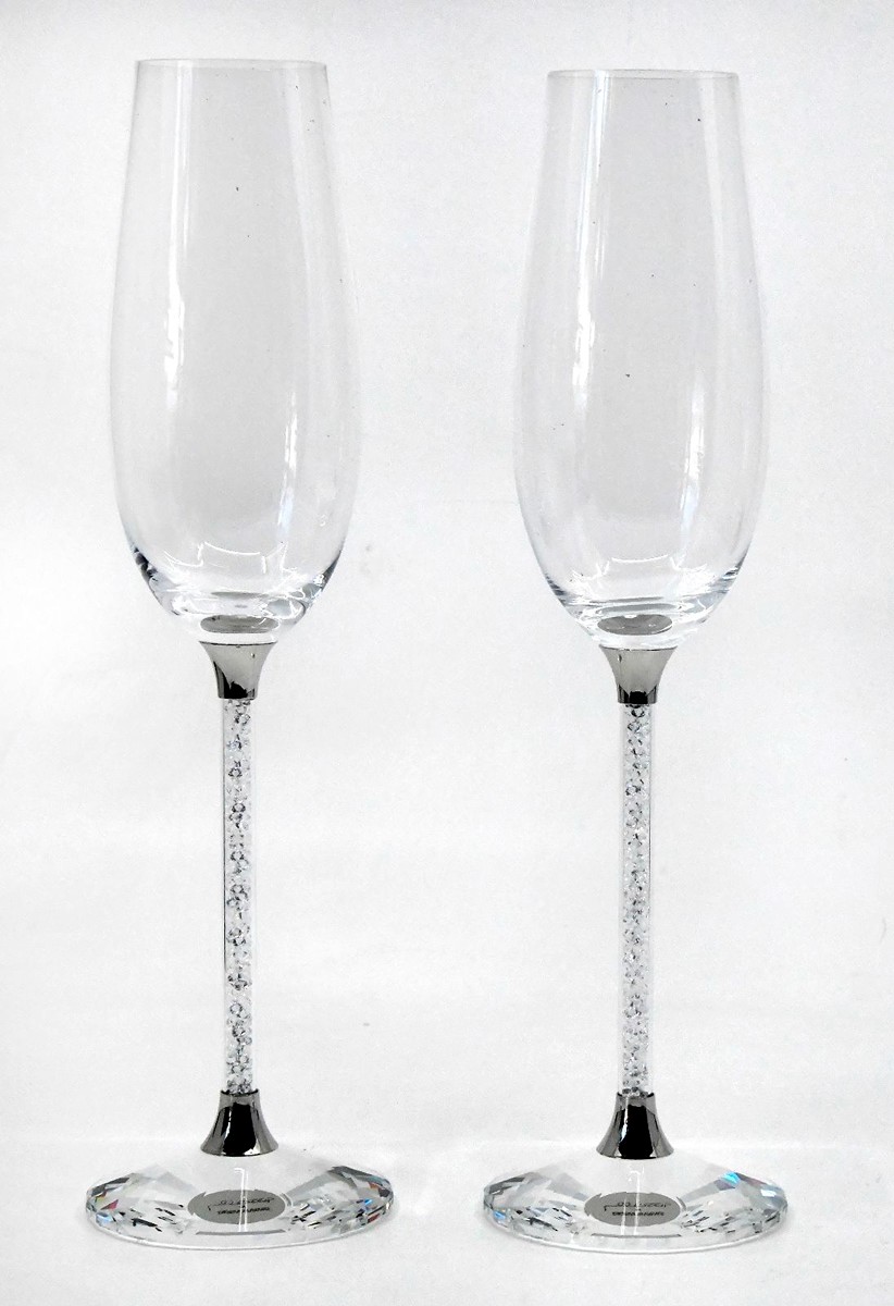 Swarovski Crystalline - 2 sklenice na sekt