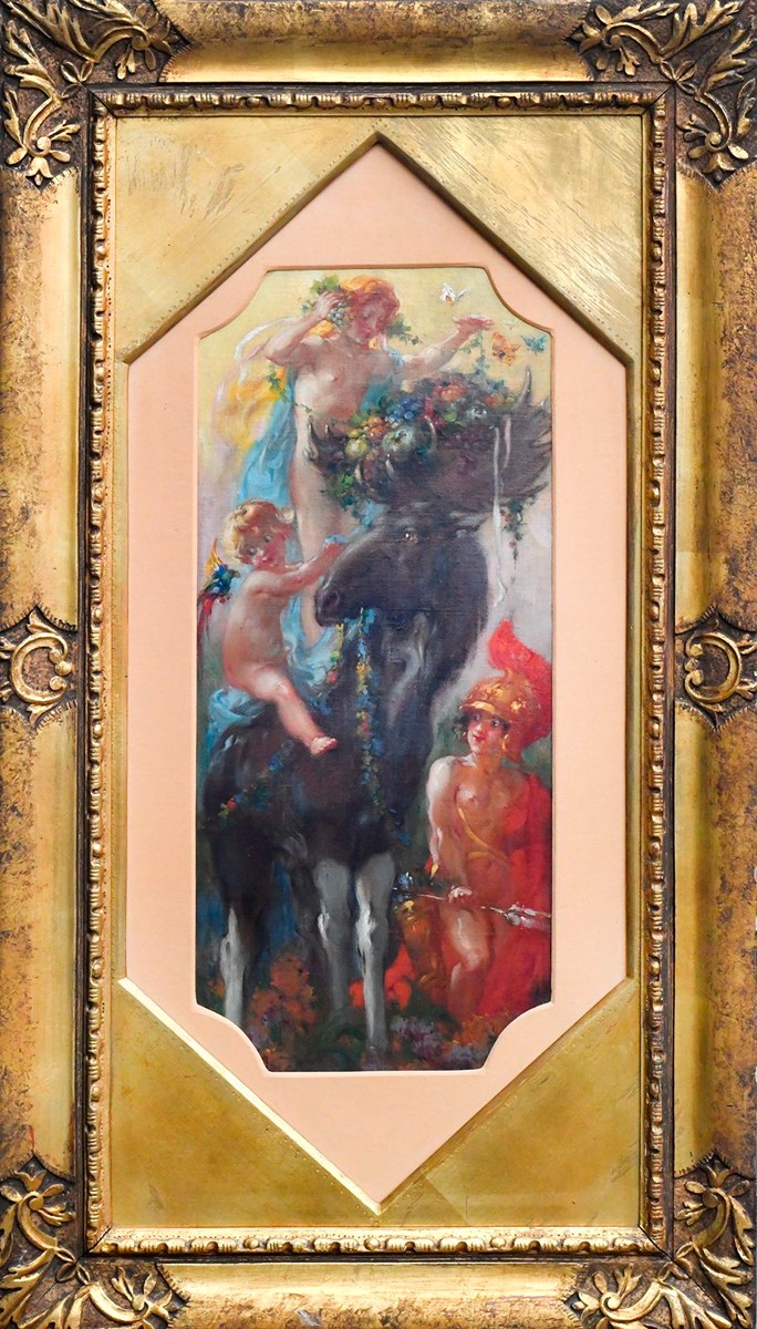 Karel Stroff (1881 - 1929) - "Alegorie hojnosti"