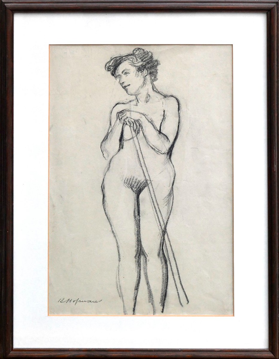 Karel Hofman (1906 - 1998) - "Stojící akt"