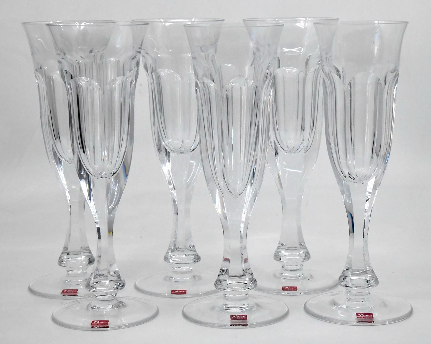 Moser "Lady Hamilton" - sklenka na sekt - 6 ks