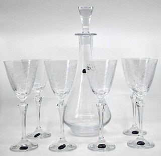 Nápojový set - Bohemia Crystal - 7 ks