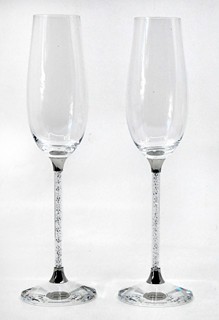 Swarovski Crystalline - 2 sklenice na sekt